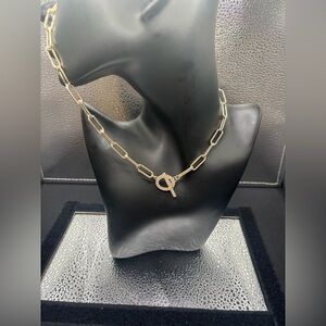 Gold Link Chain Necklace